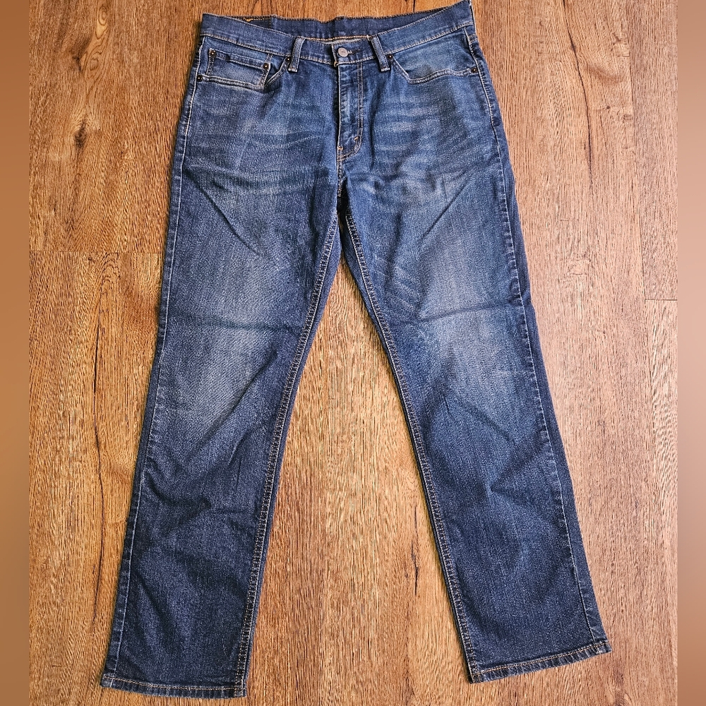 Levi's 541 34W 32L Blue Straight-Leg Jeans